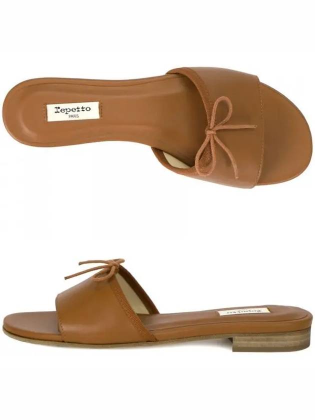 Terence Slide Sandals Slippers Camel Cuban - REPETTO - BALAAN 2