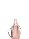 Mini Micro Leather Tote Bag Rose - MARC JACOBS - BALAAN 3