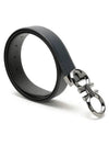 Gancini Buckle Reversible Leather Belt Black Navy - SALVATORE FERRAGAMO - BALAAN 5