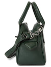 Logo Mini Yasmin Tote Bag Dark Green - VIVIENNE WESTWOOD - BALAAN 4