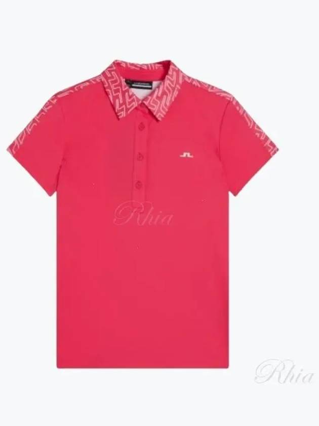 Golf Women's Cara Polo Shirt Pink - J.LINDEBERG - BALAAN 2