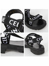 Leo Strappy Sandals Black - CELINE - BALAAN 4