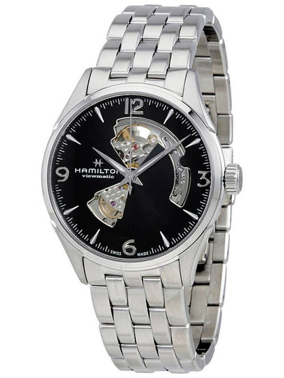 Jazzmaster Open Heart Metal 42MM Watch Silver - HAMILTON - BALAAN 2