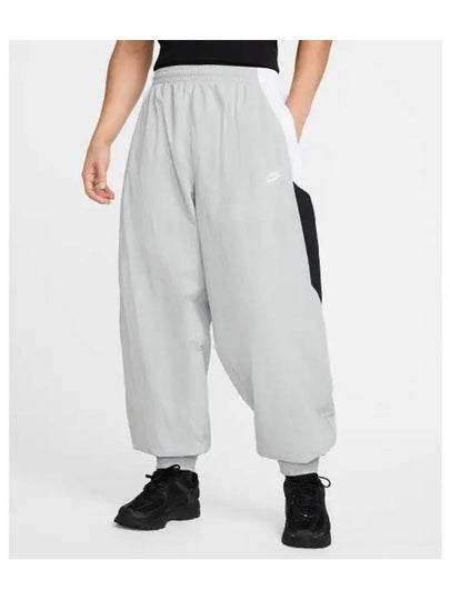 Club Woven Track Pants Light Smoke Grey - NIKE - BALAAN 2