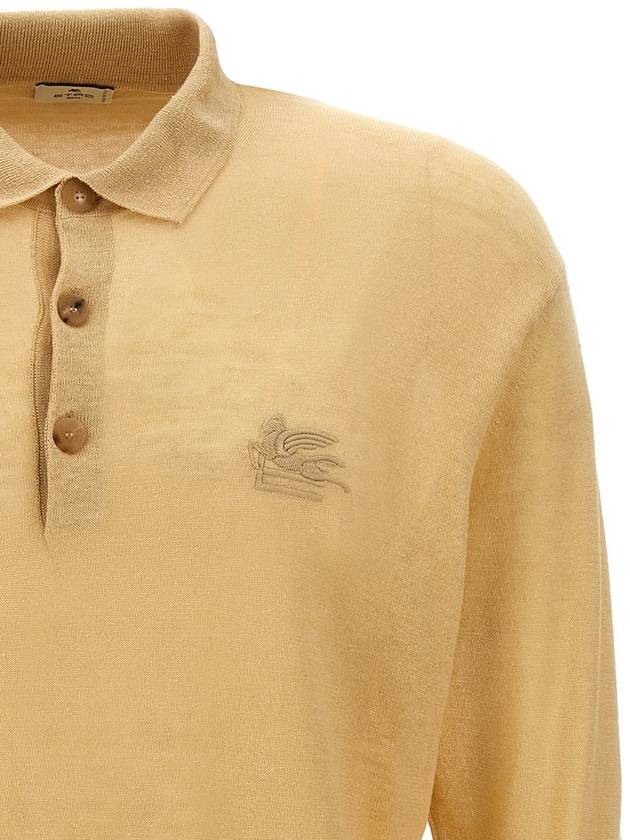 Etro Logo Embroidery Polo Shirt - ETRO - BALAAN 3