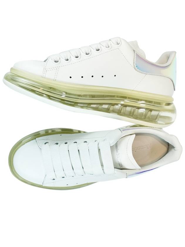 Women's Air Multi-Tab Oversole Low Top Sneakers White - ALEXANDER MCQUEEN - BALAAN 3