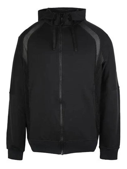 Shadow Mesh Hooded Jacket Black - STONE ISLAND - BALAAN 2