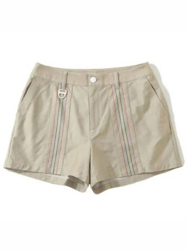 Golf Wear Women Shorts HCW 2A AT01 BEIGE - HORN GARMENT - BALAAN 1