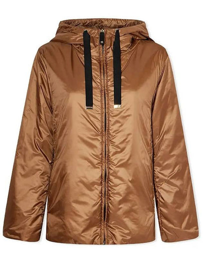 Greenh Water Repellent Hooded Padding Brown - MAX MARA - BALAAN 2