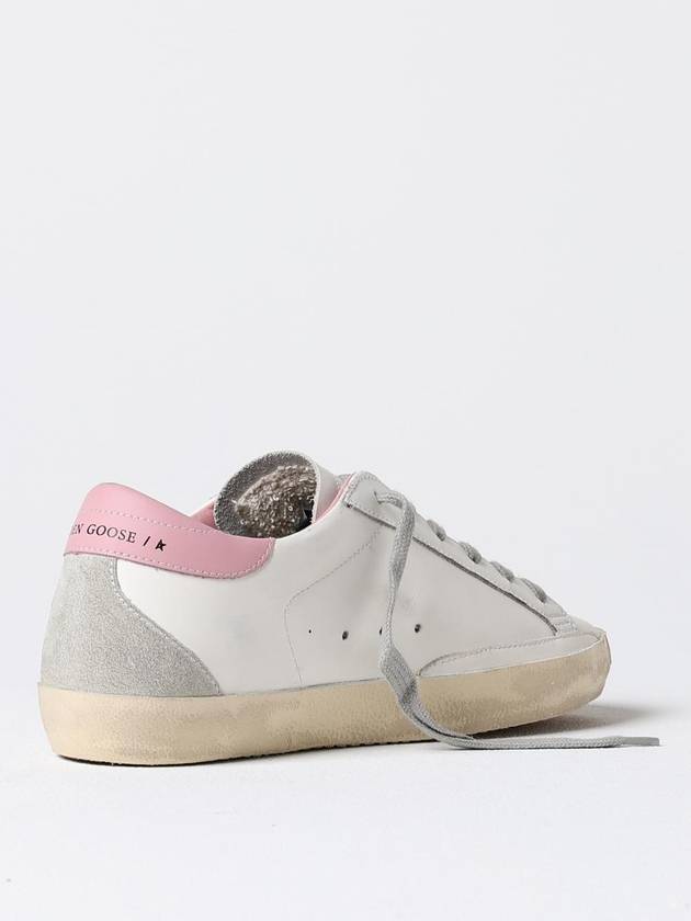 Superstar Pink Tab Low Top Sneakers - GOLDEN GOOSE - BALAAN 4