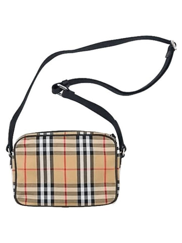 Paddy Check Cross Bag Beige - BURBERRY - BALAAN 1