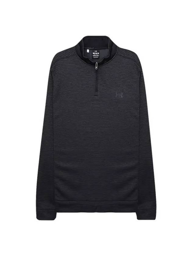 Golf Men's Storm Fleece Sweatshirt Black - UNDER ARMOUR - BALAAN 1