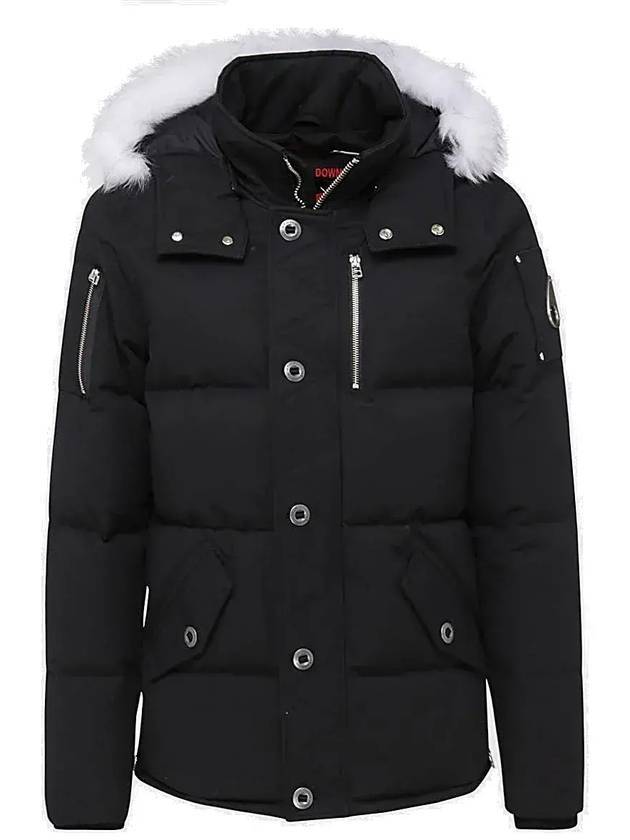 Cloud 3Q Logo Shearling Padding Grey - MOOSE KNUCKLES - BALAAN 1