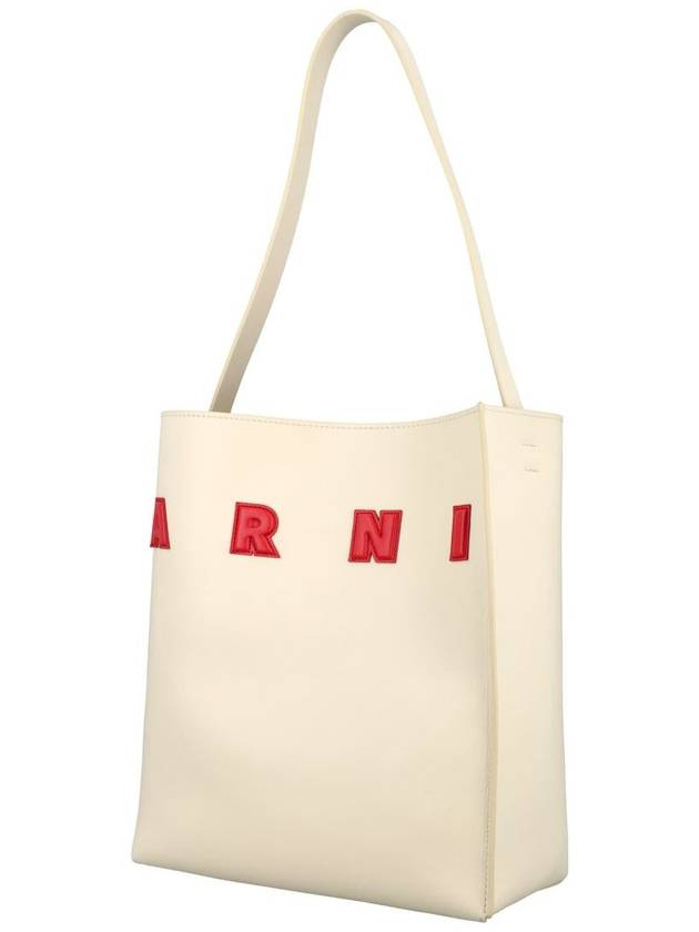 Tote Bag 24PSHMP0111U0P6483 ZO721 IVORY RED - MARNI - BALAAN 4