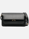 Trunk Bag E/W In Black Leather - MARNI - BALAAN 4