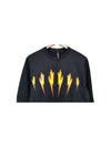 Lightning Sweatshirt Black - NEIL BARRETT - BALAAN 3