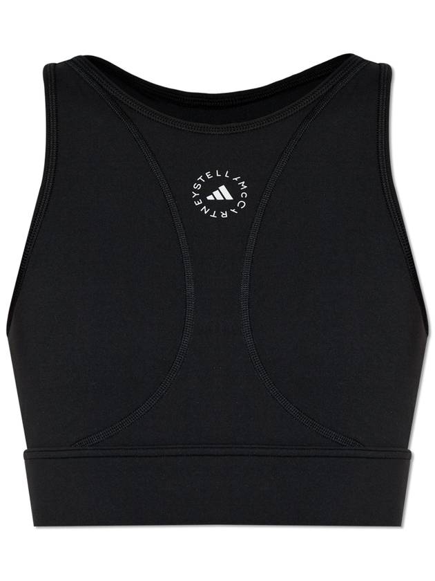 Women s By Stella McCartney True Strength Yoga Cropped Sleeveless Black - ADIDAS - BALAAN 2