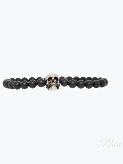 Skull Bracelet Black - ALEXANDER MCQUEEN - BALAAN 2