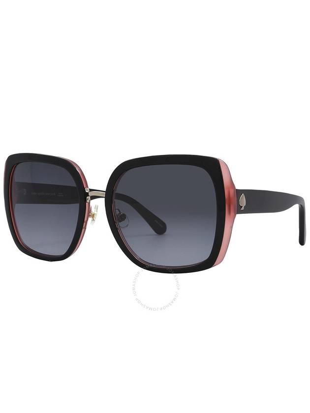 Kate Spade Dark Grey Shaded Square Ladies Sunglasses KIMBER/G/S 0807/9O 56 - KATE SPADE - BALAAN 3