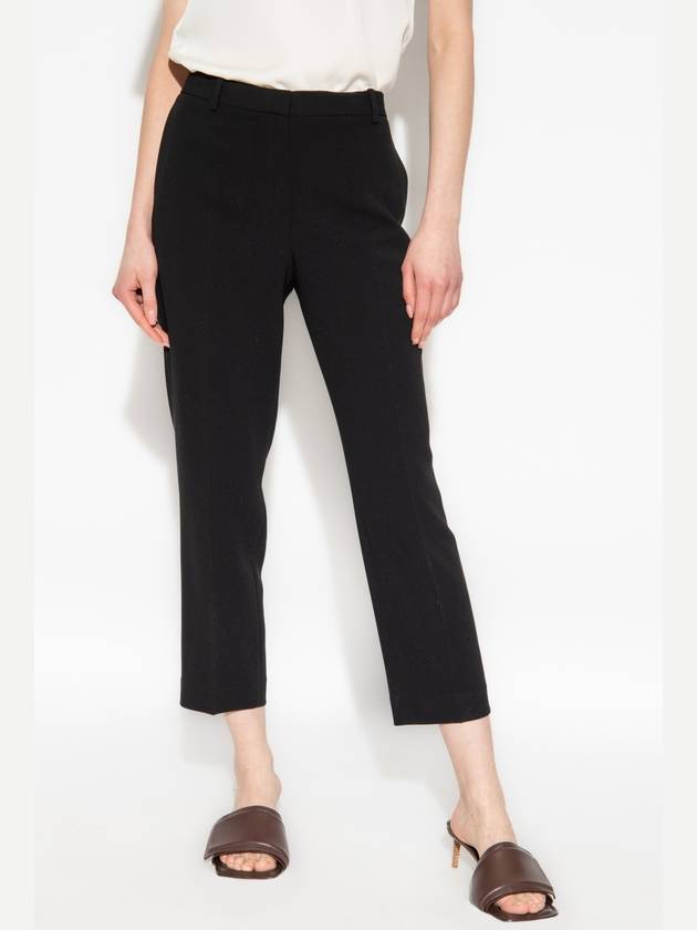 Theory Pleat-front Trousers, Women's, Black - THEORY - BALAAN 3