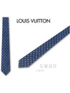 Men's Monogram Eclipse Tie Blue - LOUIS VUITTON - BALAAN 2