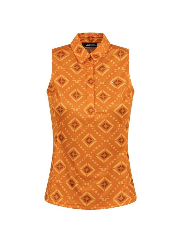 Women's Dena Print Sleeveless Top - J.LINDEBERG - BALAAN 1