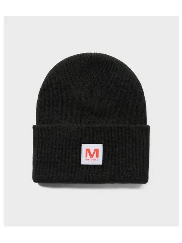 MERRELL UNISEX Hike M Patch Beanie BLACK - MERRYMOTIVE - BALAAN 1