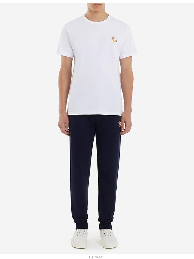 Chillax Fox Patch Classic Track Pants Navy - MAISON KITSUNE - BALAAN 5