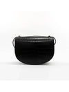 Geneve Quilted Crocodile Shoulder Bag Black - A.P.C. - BALAAN 6