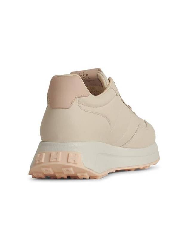 Hogan 'H641' Beige Leather Sneakers - HOGAN - BALAAN 3