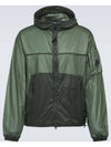 Nada Shell Hooded Jacket Green - CP COMPANY - BALAAN 3