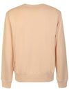 Face Patch Crew Neck Sweatshirt Powder Pink - ACNE STUDIOS - BALAAN 3