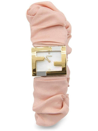 Pink Canvas Metal MANIA Baguette Watch FOW848A85FF0TX3 B0560956639 - FENDI - BALAAN 1