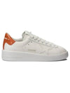 Pure Star Orange Tab Low Top Sneakers White - GOLDEN GOOSE - BALAAN 2