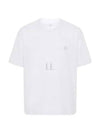 Cotton Short Sleeve T-Shirt White - BRUNELLO CUCINELLI - BALAAN 2