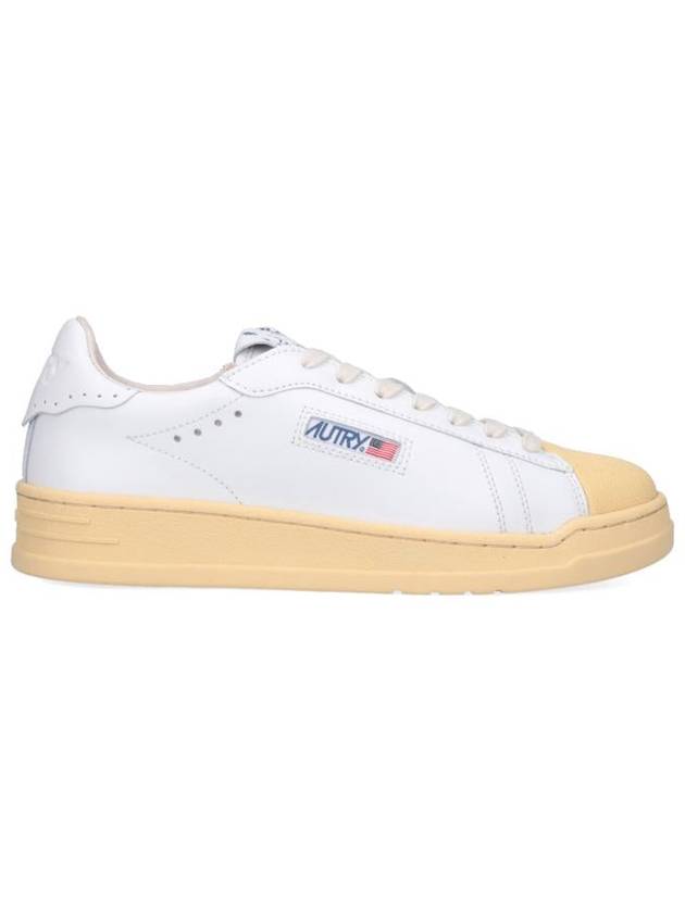 Lace Up Low Top Sneakers White - AUTRY - BALAAN 2