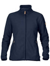 Women's Stina Fleece Jacket Dark Navy - FJALL RAVEN - BALAAN 1