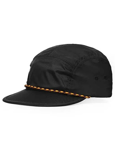 Runa Lightweight Five Panel Ball Cap Raven - KLATTERMUSEN - BALAAN 2