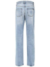 Women's Cassandre Jeans Hawaiian Blue - SAINT LAURENT - BALAAN 3