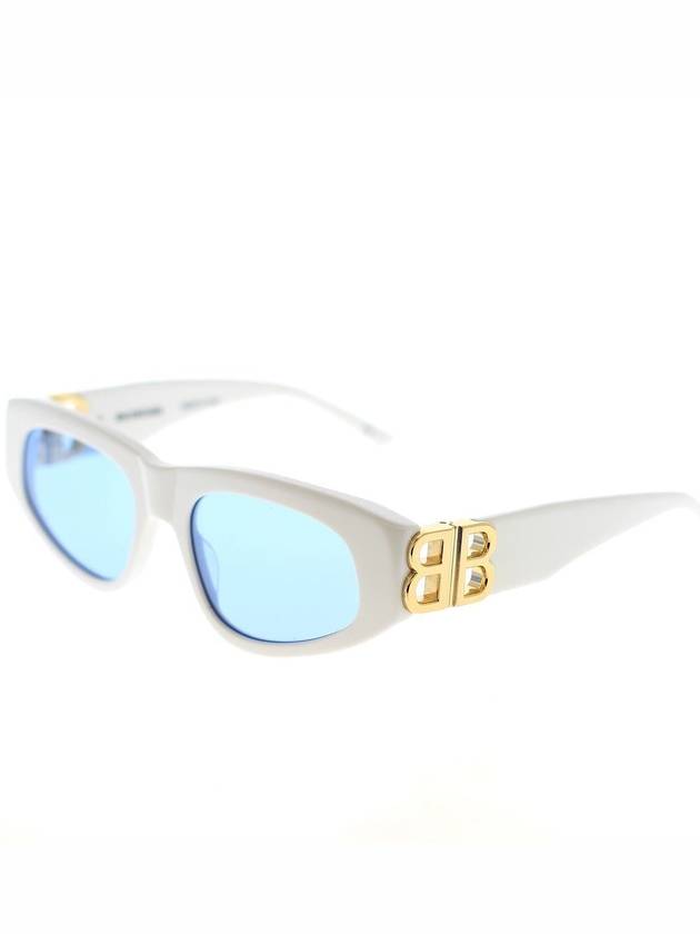 Eyewear BB0095S Dynasty D Frame Sunglasses White - BALENCIAGA - BALAAN 3