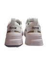 Jeans Couture Stargaze Low Top Sneakers White - VERSACE - BALAAN 4