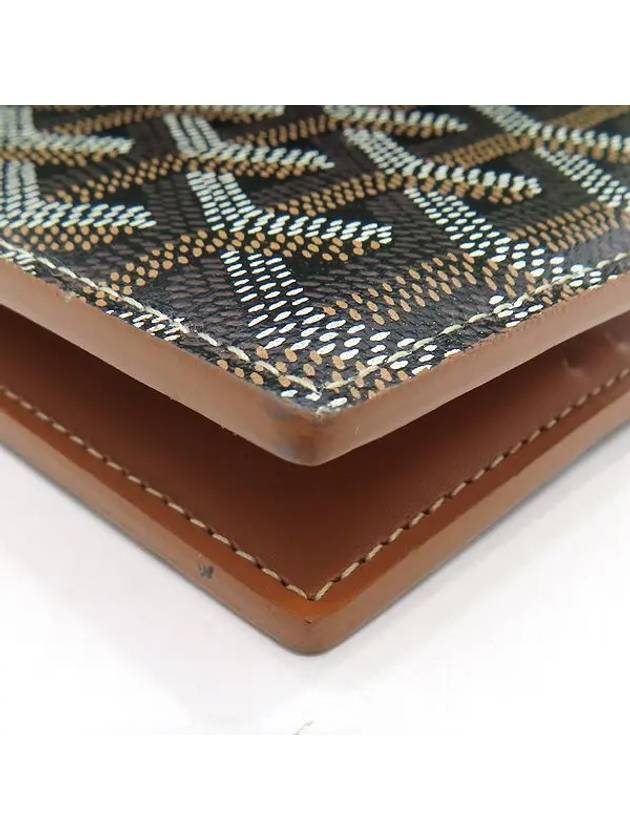 Black Brown Color Victoire 8 Credit Men s Bicycle Wallet - GOYARD - BALAAN 4