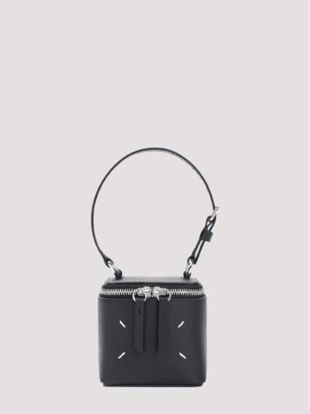 Micro Cube Top Handle Bag Black - MAISON MARGIELA - BALAAN 2