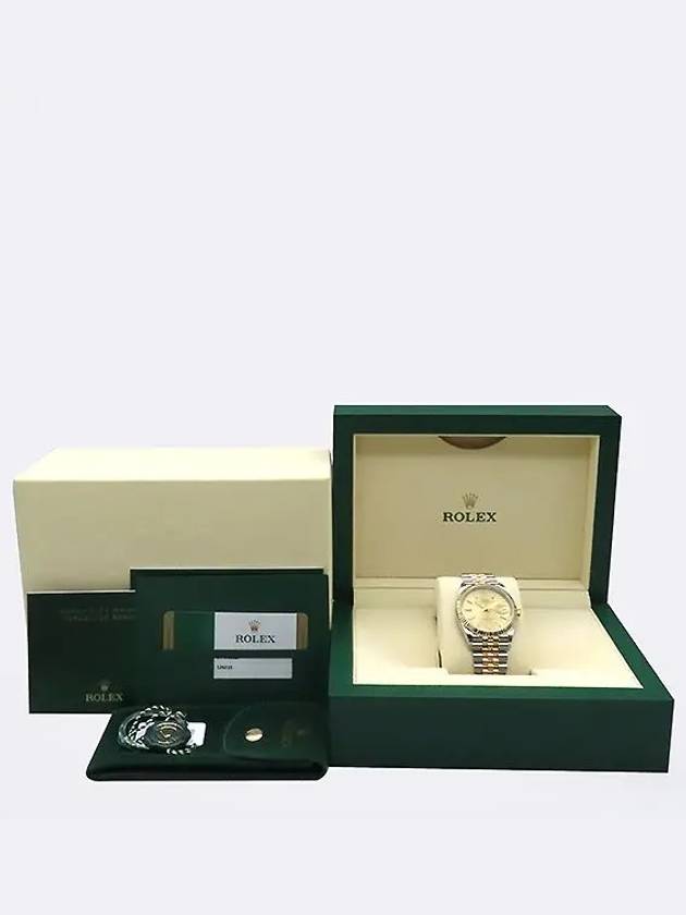 Rolex 126233 18K Combi Bar Index Gold Dial DATEJUST 36MM Jubilee Bracelet Men s Watch - ROLEX - BALAAN 5