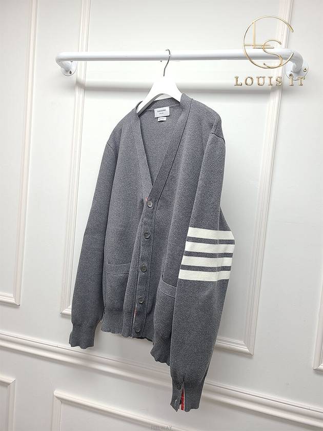 men cardigan - THOM BROWNE - BALAAN 4