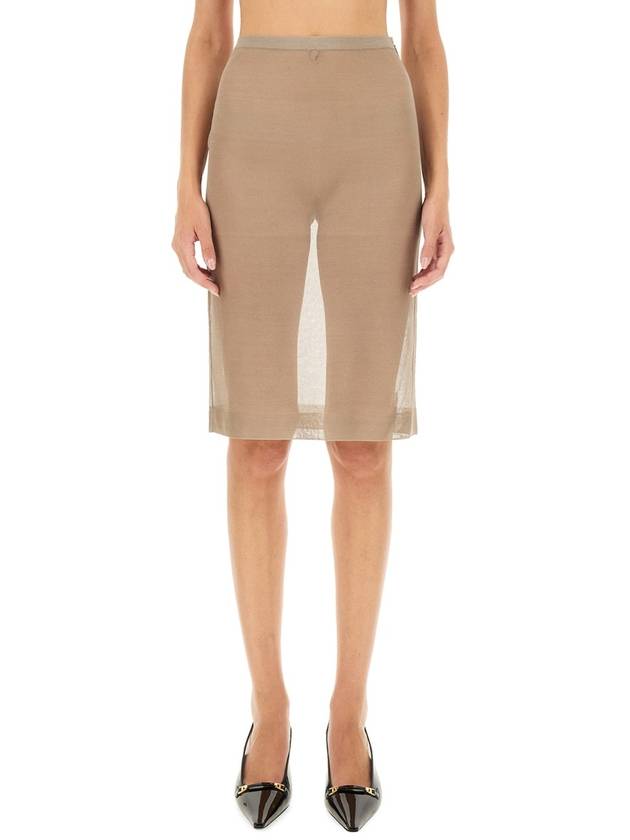 PENCIL SKIRT. - SAINT LAURENT - BALAAN 1