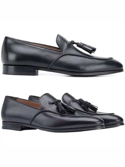 Ray RAE Tassel Loafer Black 0736645 - SALVATORE FERRAGAMO - BALAAN 1