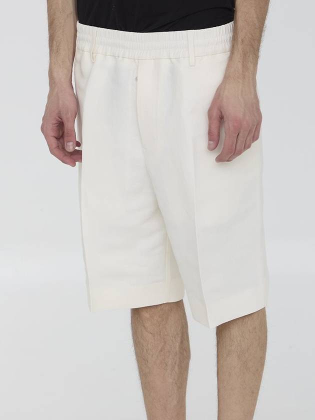 Tailored Canvas Shorts - BURBERRY - BALAAN 3