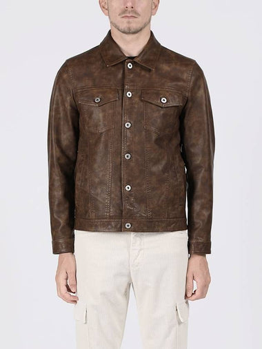 Eco Leather Rivet Trucker Jacket M IPJP63 - PANICALE - BALAAN 1