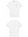 Men's Logo Short Sleeve T-Shirt White - STONE ISLAND - BALAAN 5